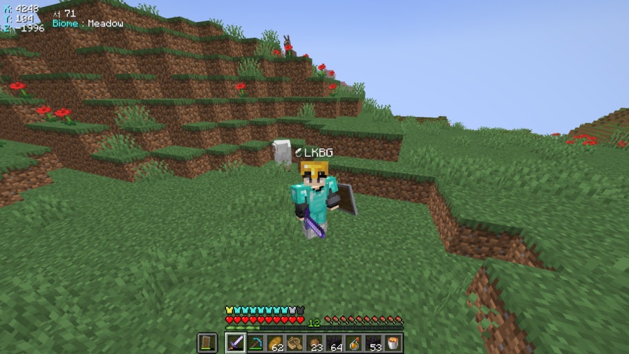 마인크래프트 게임 실행 이미지