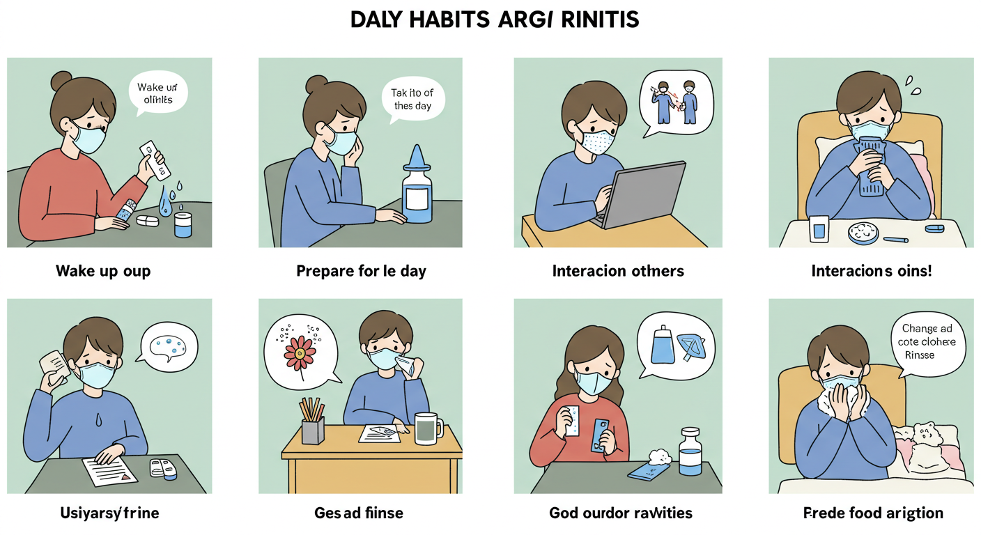 알레르기 비염 꾸준한 관리를 위한 실내 환경 개선법