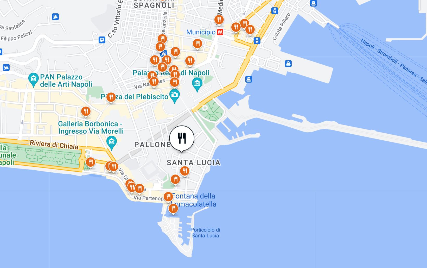 백사장 나폴리 백반집 위치