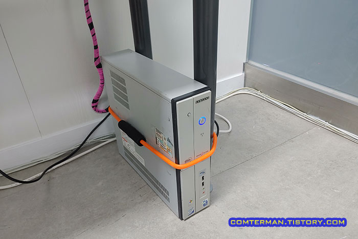 8자 스트레칭 밴드 슬림PC 하단 고정