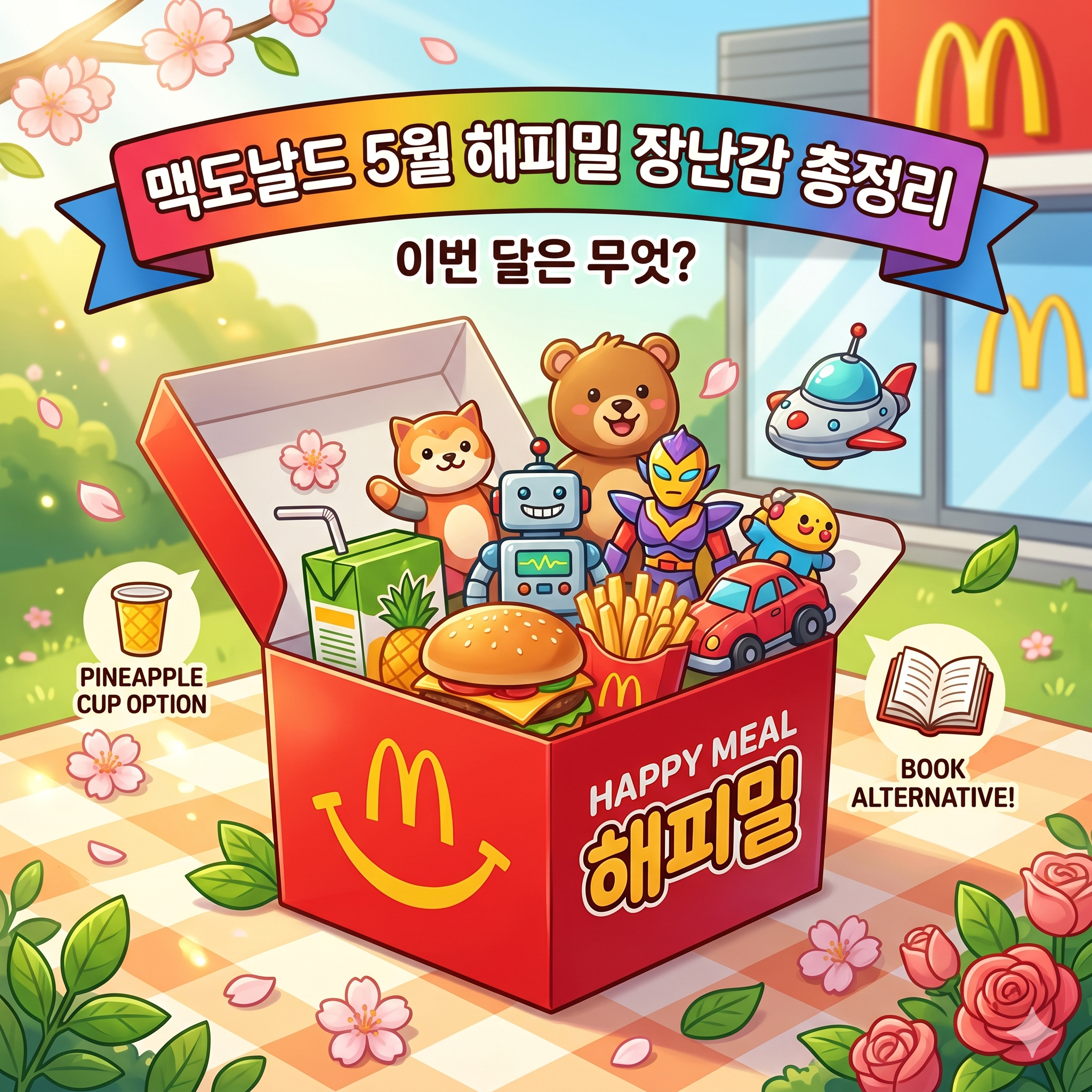 맥도날드 해피밀 5월 장난감 정보와 실속 있는 구성 총정리