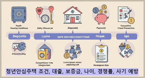 청년안심주택 조건, 대출, 보증금, 나이, 경쟁률, 사기 예방