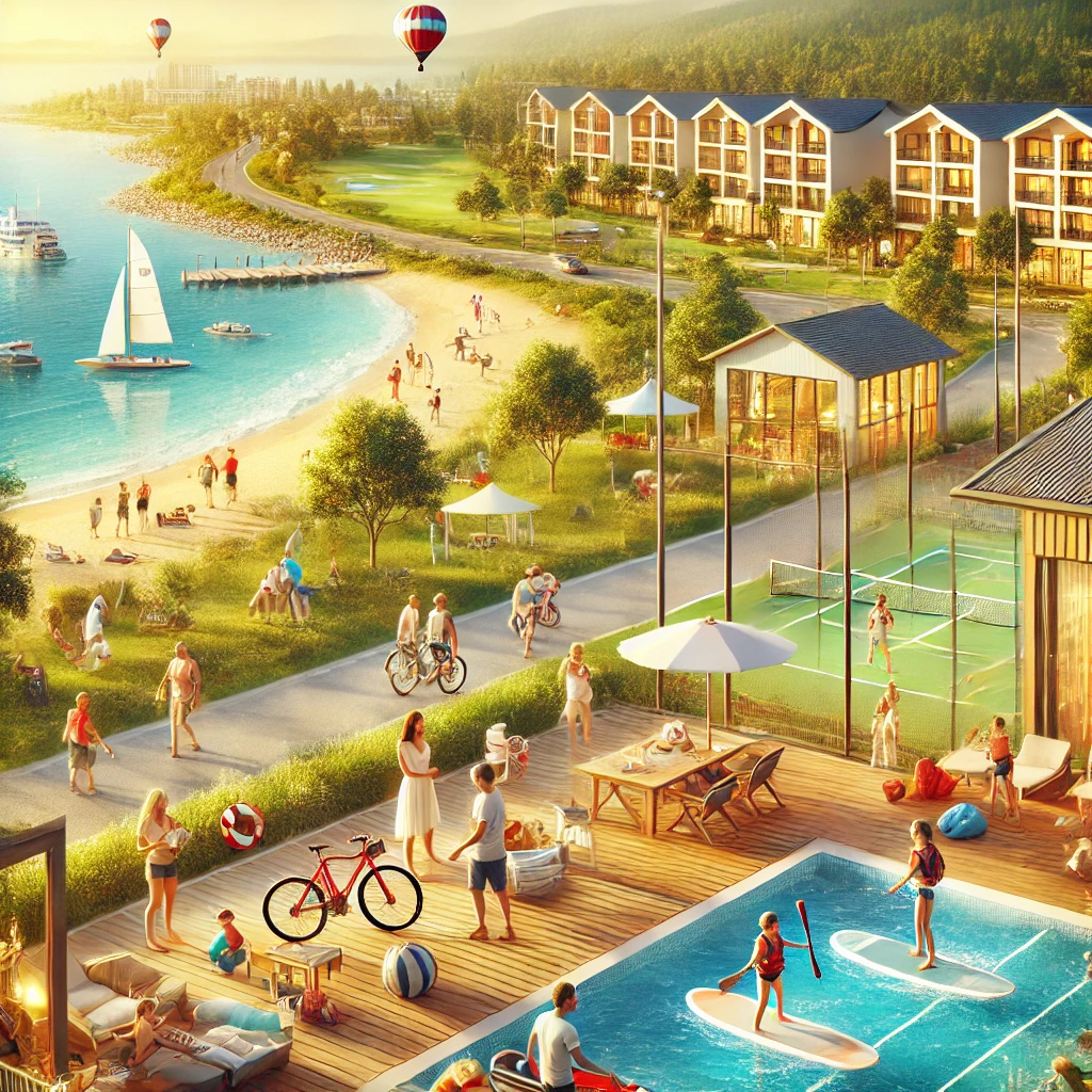 가족 스포츠 휴양지 관련 사진