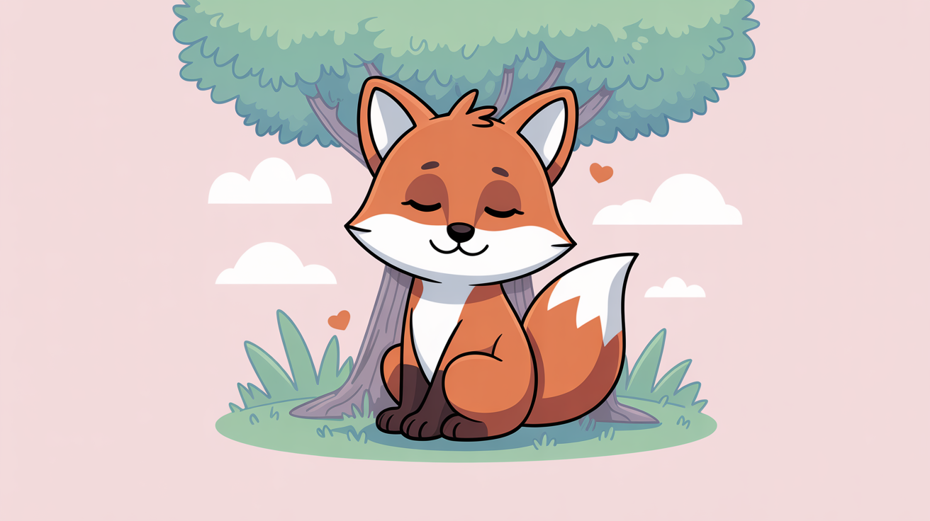 감정 회복 중인 INFJ 여우 캐릭터