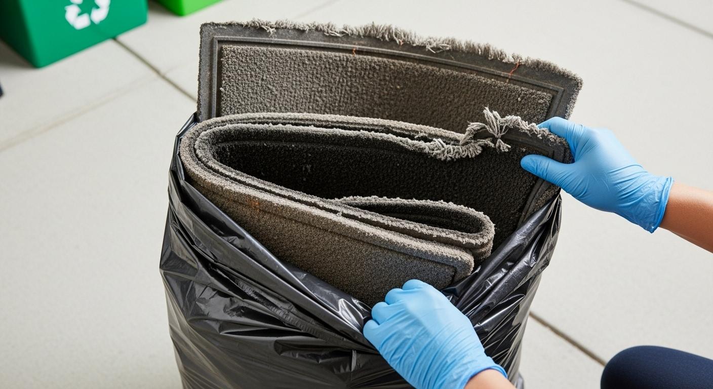 방바닥매트버리는법