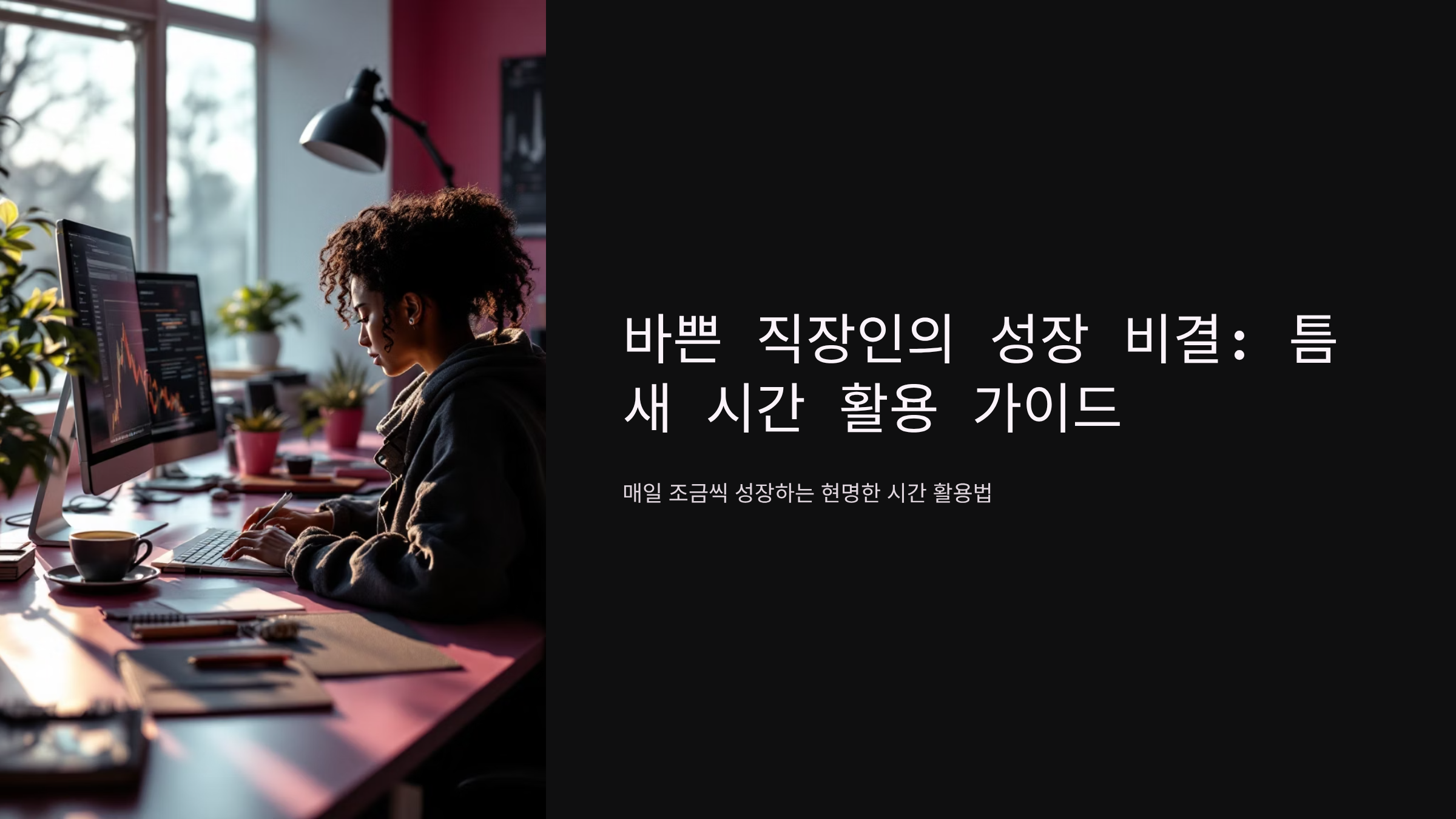 직장인 자기계발 완벽 실행법