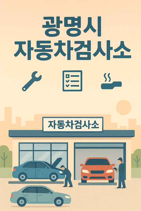 광명시 자동차 검사소 이미지