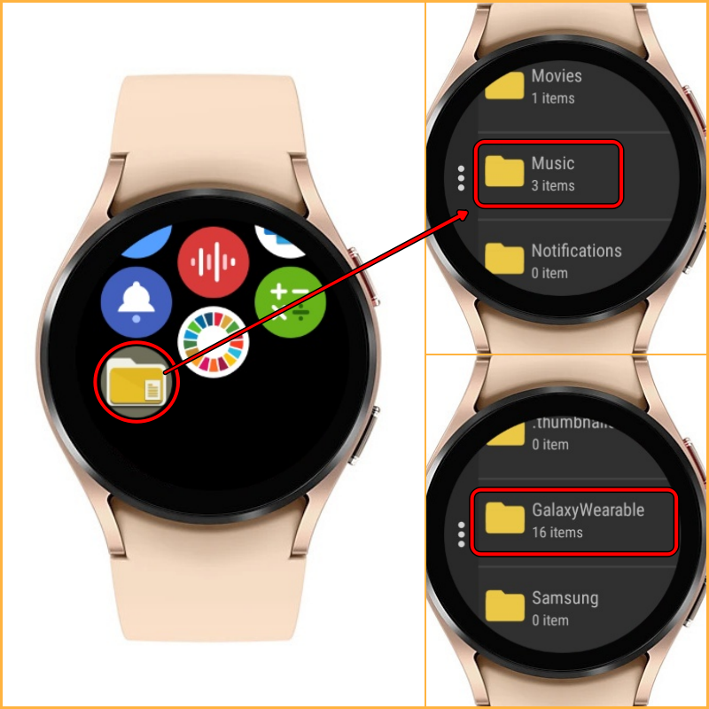 워치4 벨소리 추가