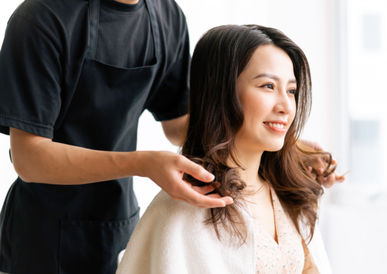 얼굴형을 보완하는 헤어스타일