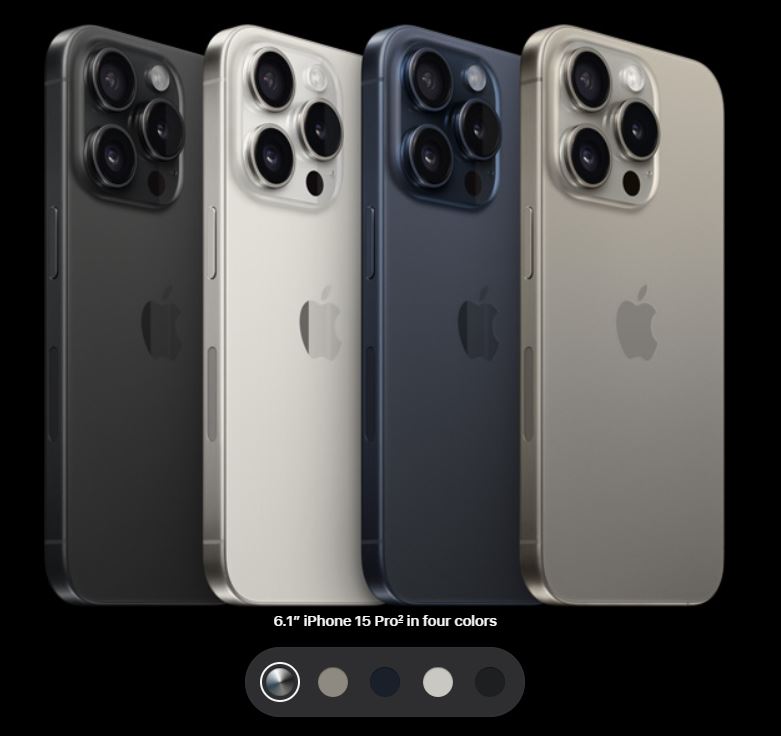 아이폰 15 pro color