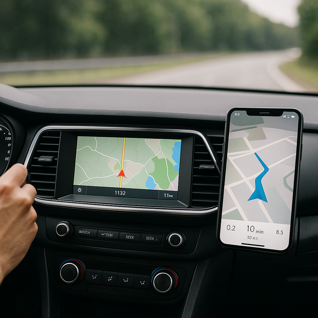 차량 내비게이션 vs 스마트폰 지도 앱: 장단점 비교와 활용 팁