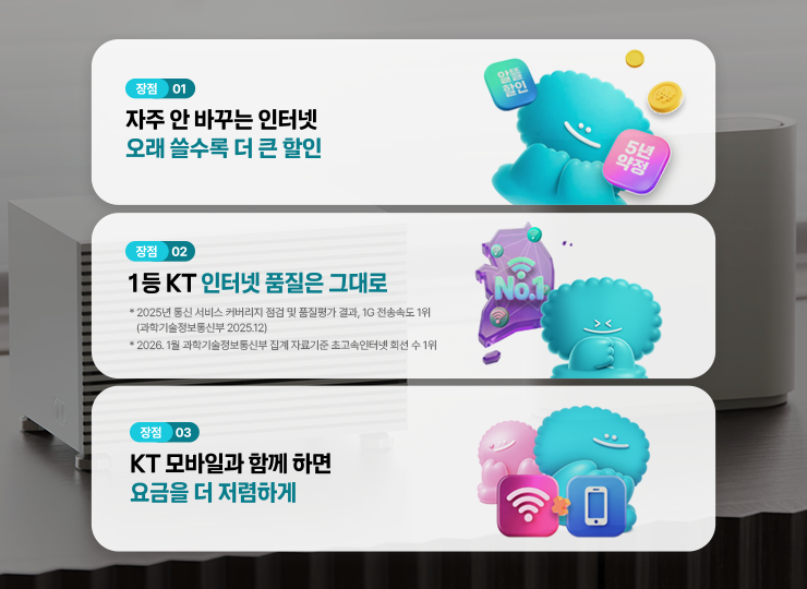 KT 요고 유무선 인터넷 요금제 혜택과 특징