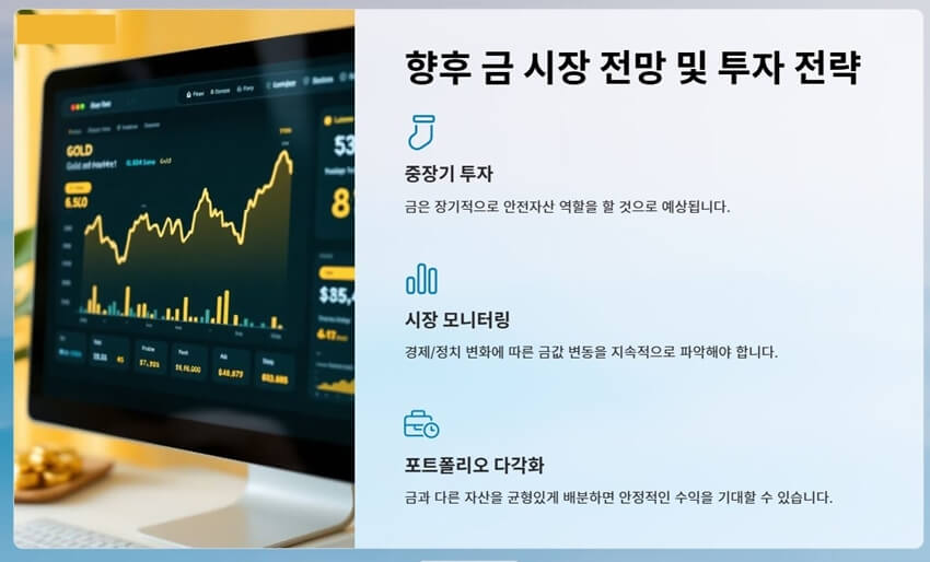 향후 금값 투자 전략