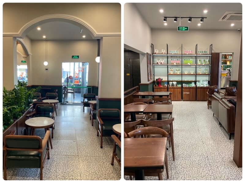 나트랑 퍽롱 커피 Phuc Long Coffee - 매장 좌석