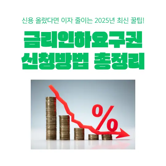 금리인하요구권 신청