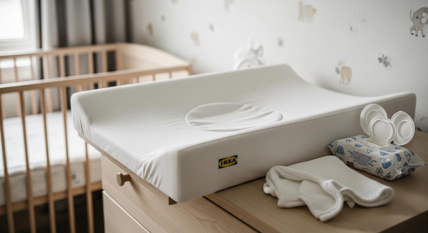 이케아 기저귀 매트