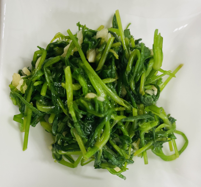 세발나물무침