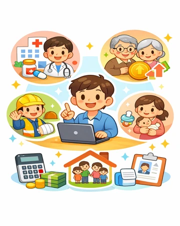 4대보험 계산기로 예상 보험료 확인 기준11