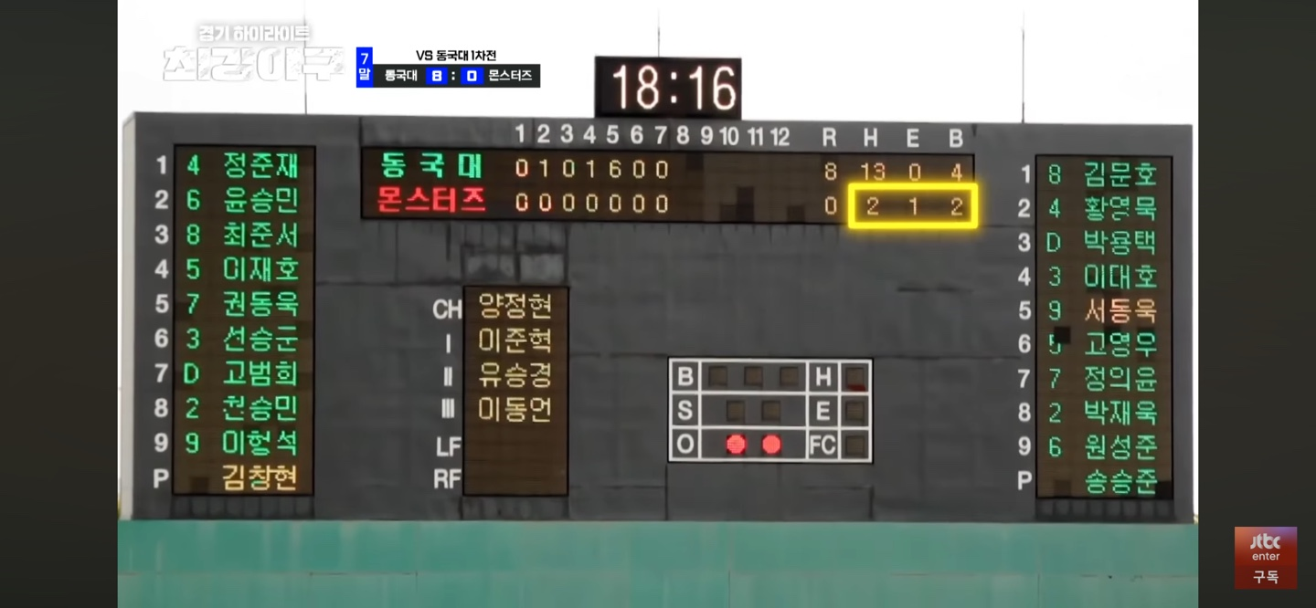 동국대학교 왜 '최강의 적'이었나? ❘ 치욕의 영봉패 (1차전, 8-0)