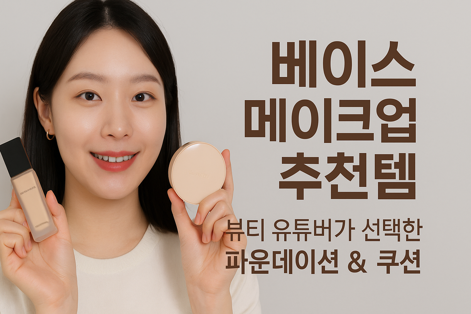 파운데이션 &amp; 쿠션