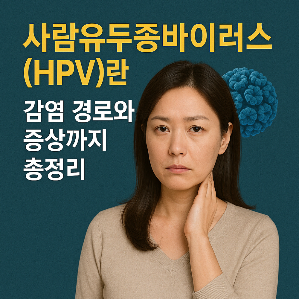사람유두종바이러스(HPV)란? 감염 경로와 증상까지 총정리! 이미지