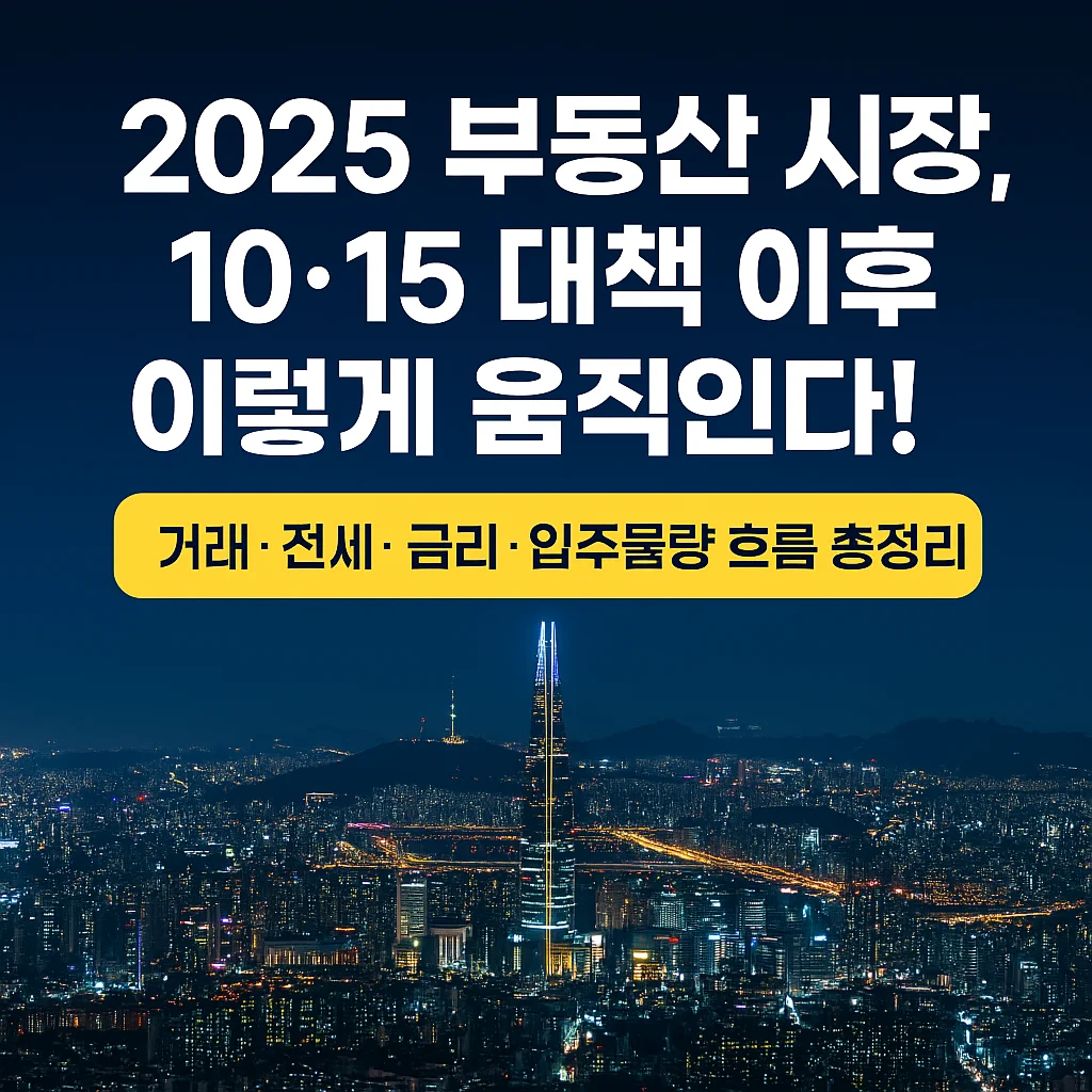 2025_부동산_시장, 10&middot;15_대책_이후_이렇게_움직인다!_거래&middot;전세&middot;금리&middot;입주물량_흐름_총정리