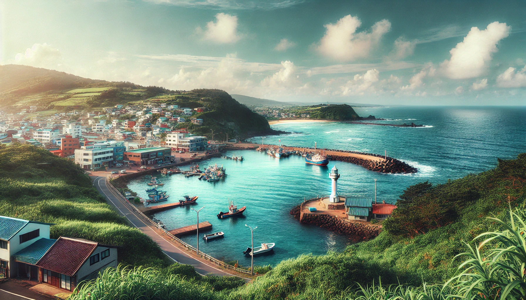 모슬포 지역 배경 사진