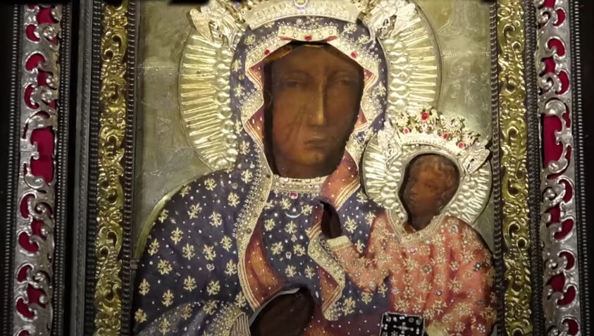 검은 성모님의 이콘