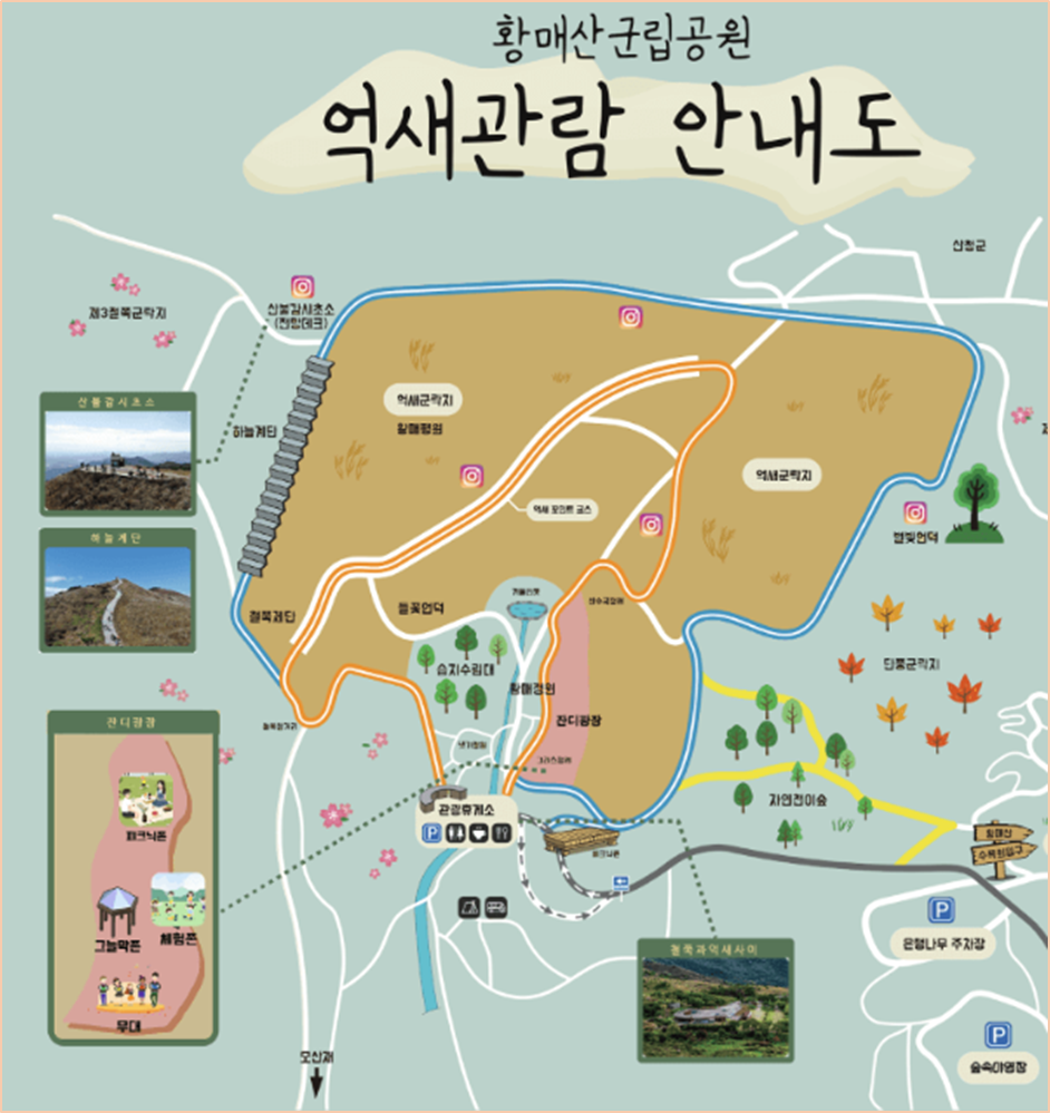 황매산-억새축제