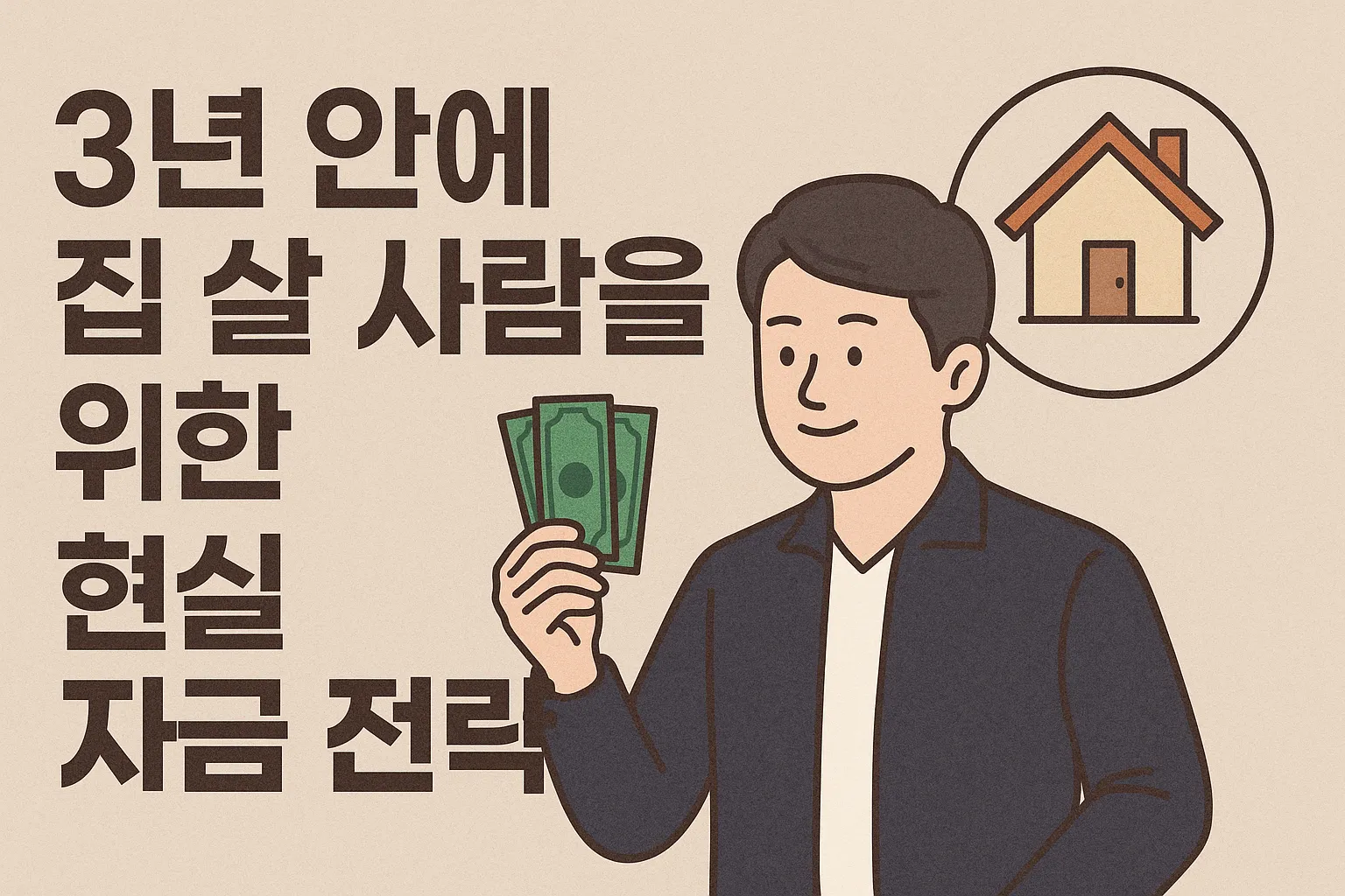 3년 안에 집 살 사람을 위한 현실 자금 전략