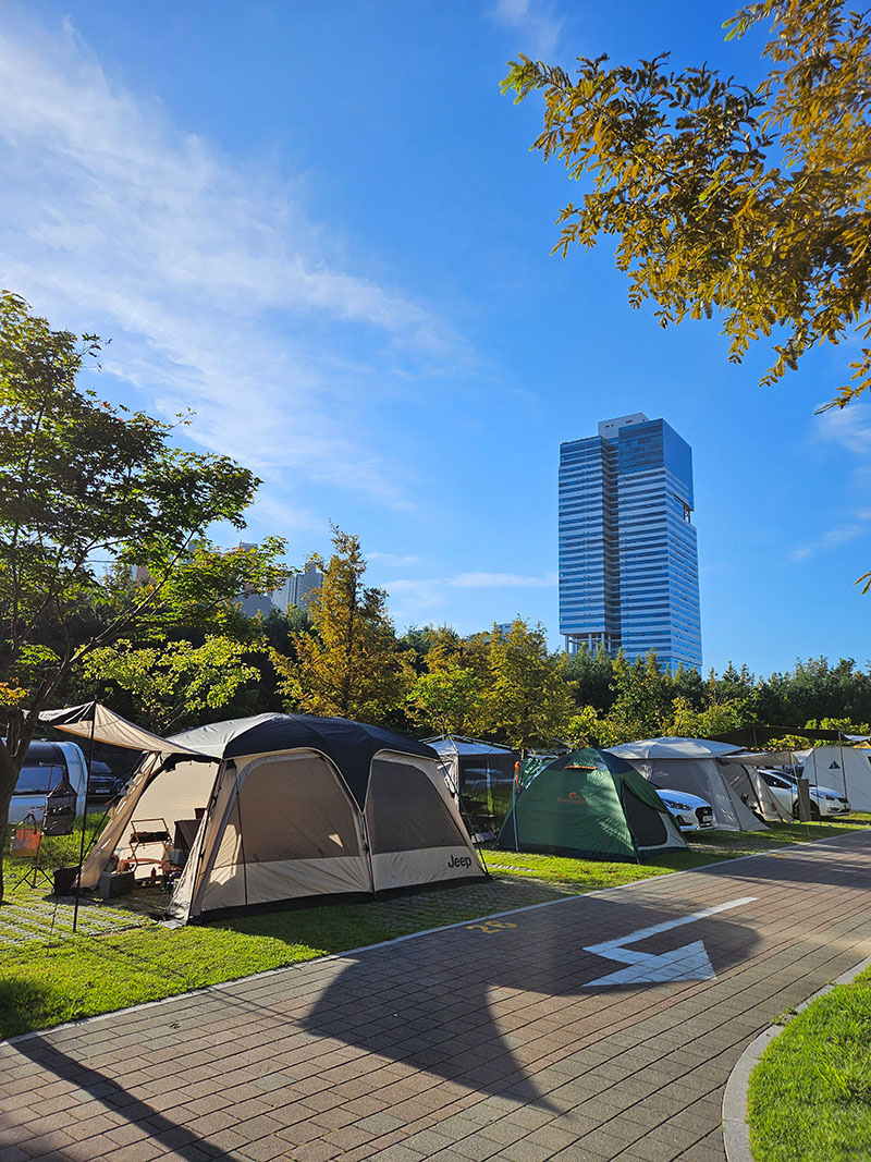 광교호수공원 가족캠핑장 전경7