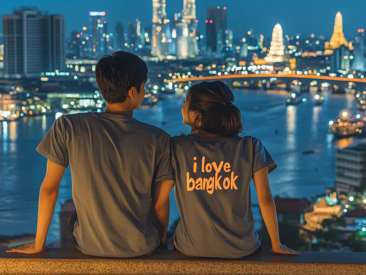 방콕 티셔츠 인기 디자인과 트렌드