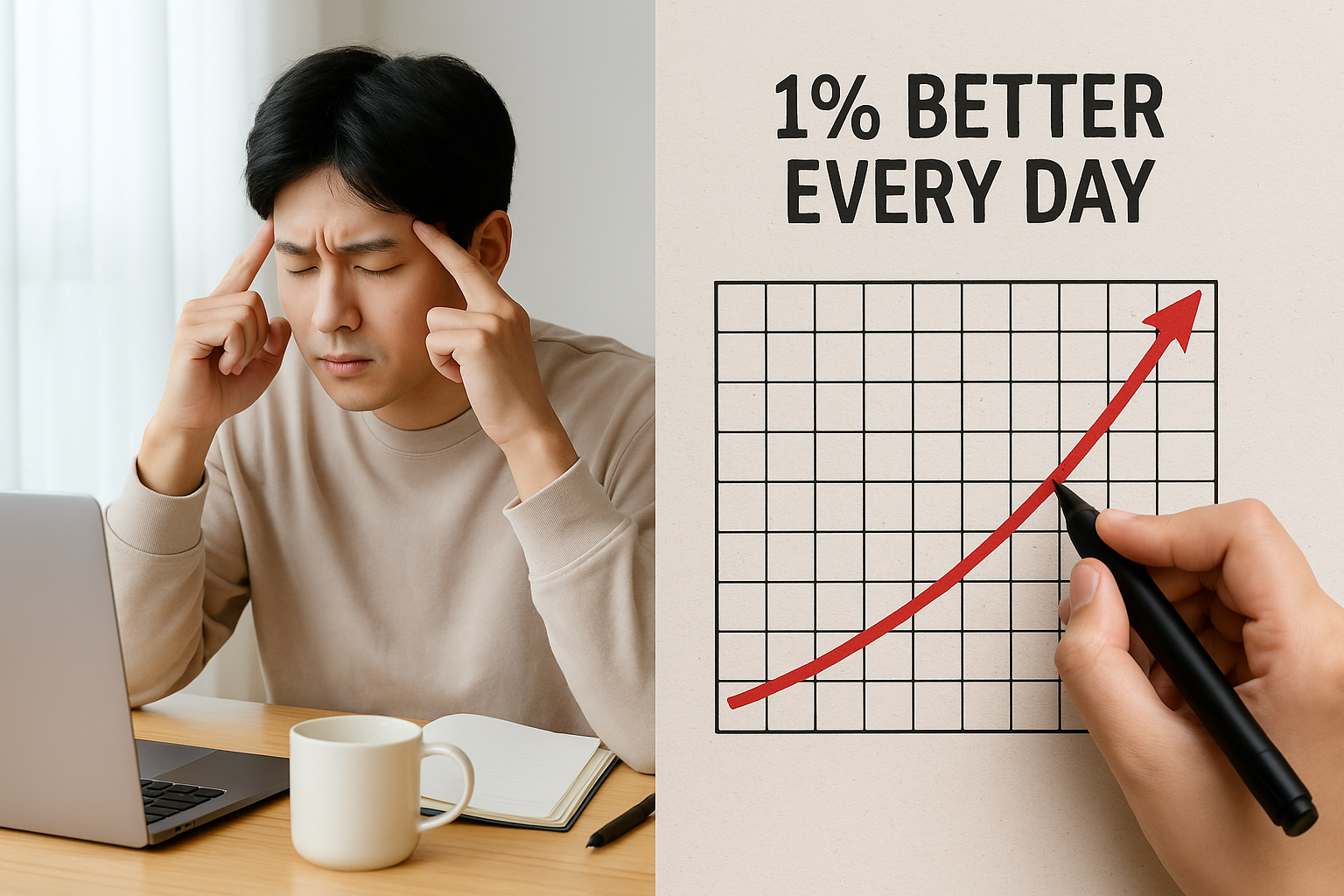 집중력 올려주는 루틴, 매일 1%씩 집중력 높이기