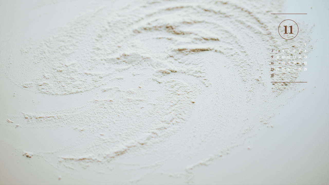 01 밀가루 A - 2025년11월 노트북배경화면