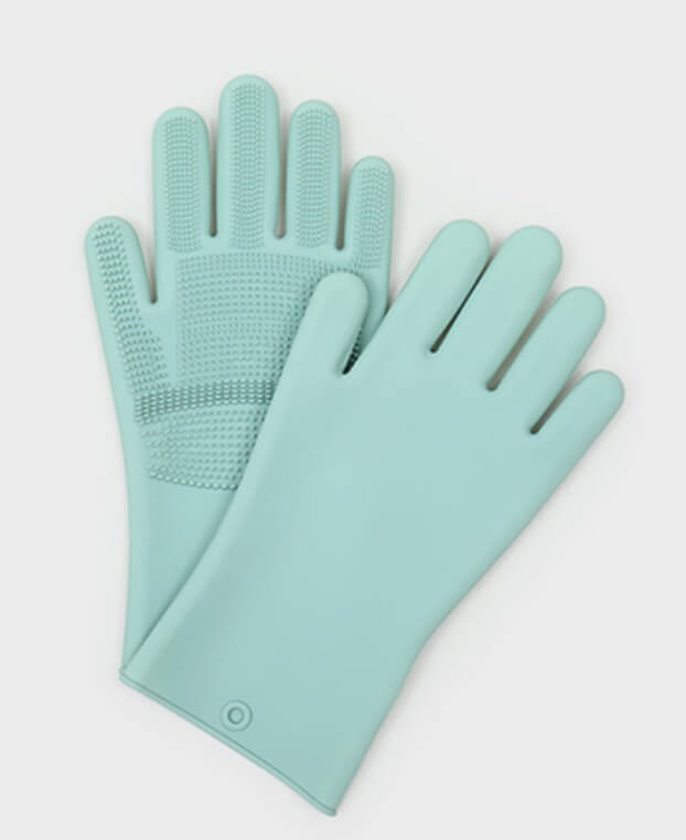 다이소 다용도 실리콘 수세미장갑