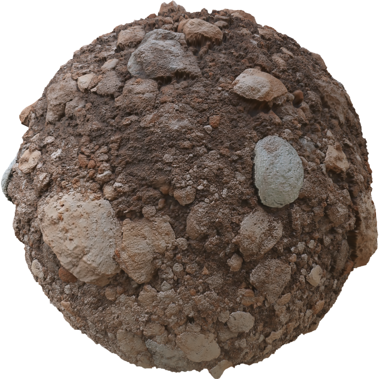 brown soil texture with Small pebbles 4