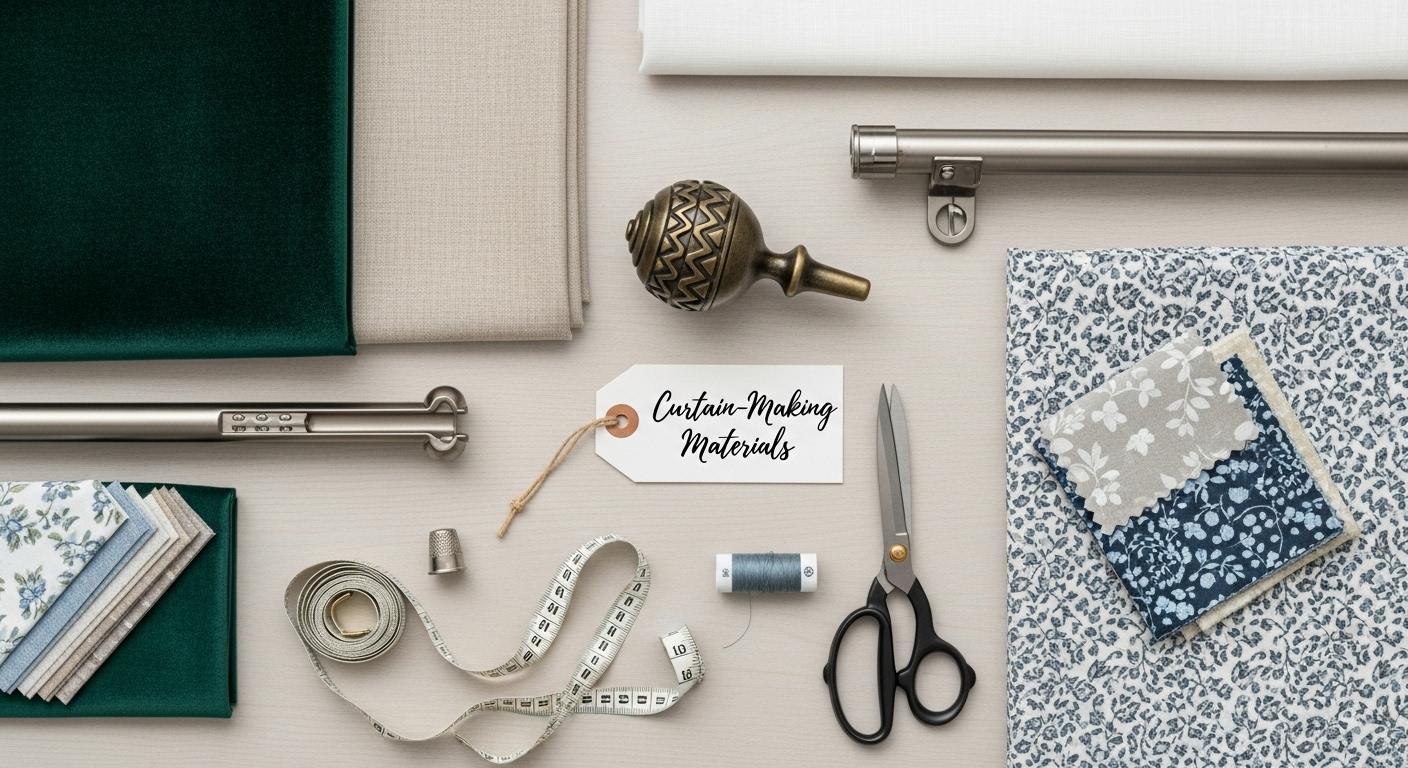 커텐 만들기 재료