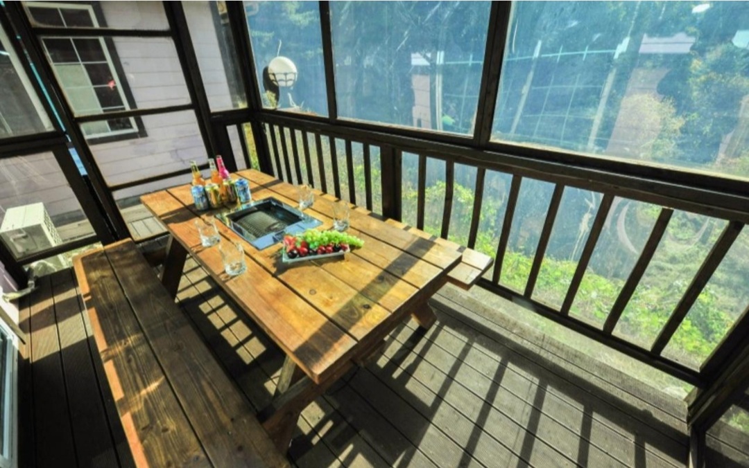 B동 개별 바베큐장