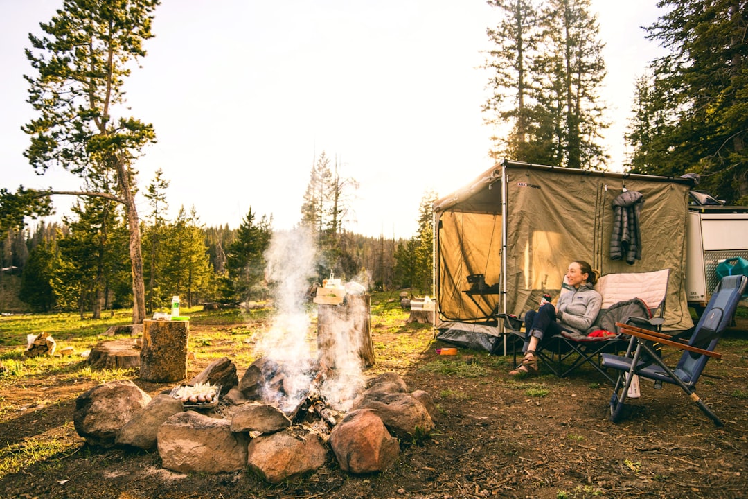 Camping.