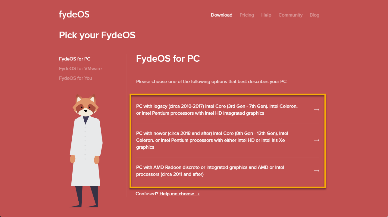 fydeos for pc