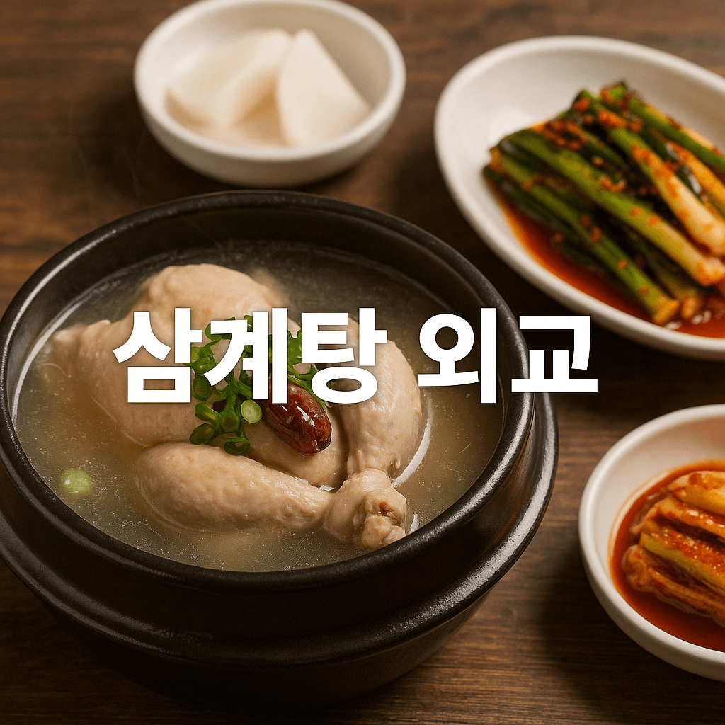 복날과 삼계탕 외교