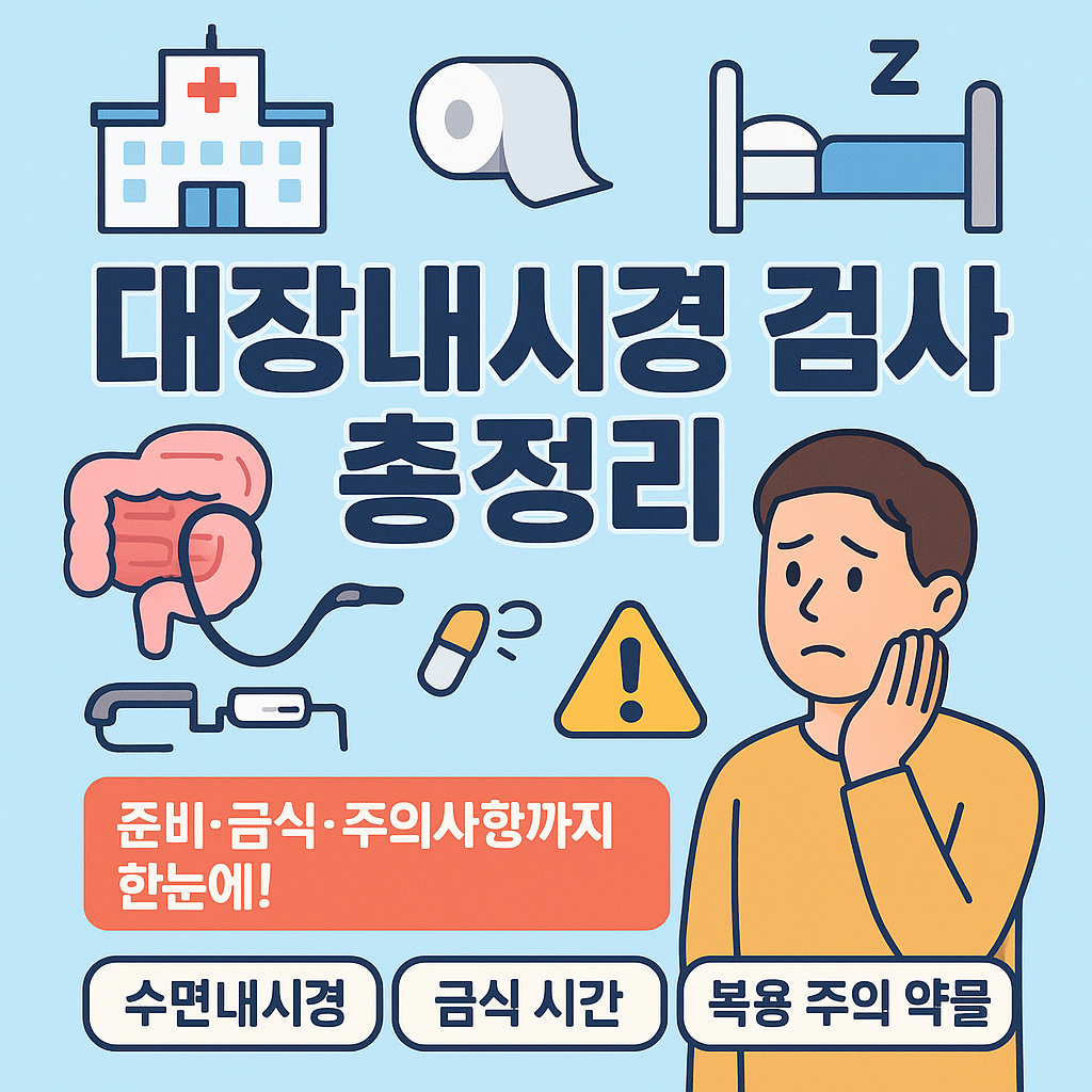 대장내시경 검사 총정리