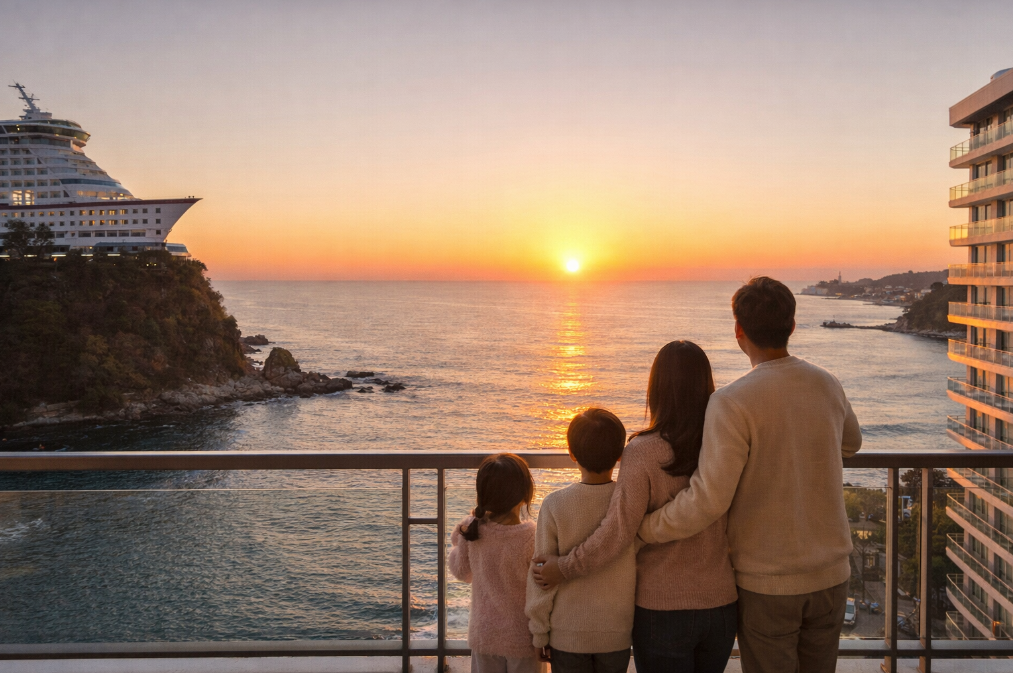 새해 일출과 함께하는 완벽한 가족 여행, 최고 숙소 5곳