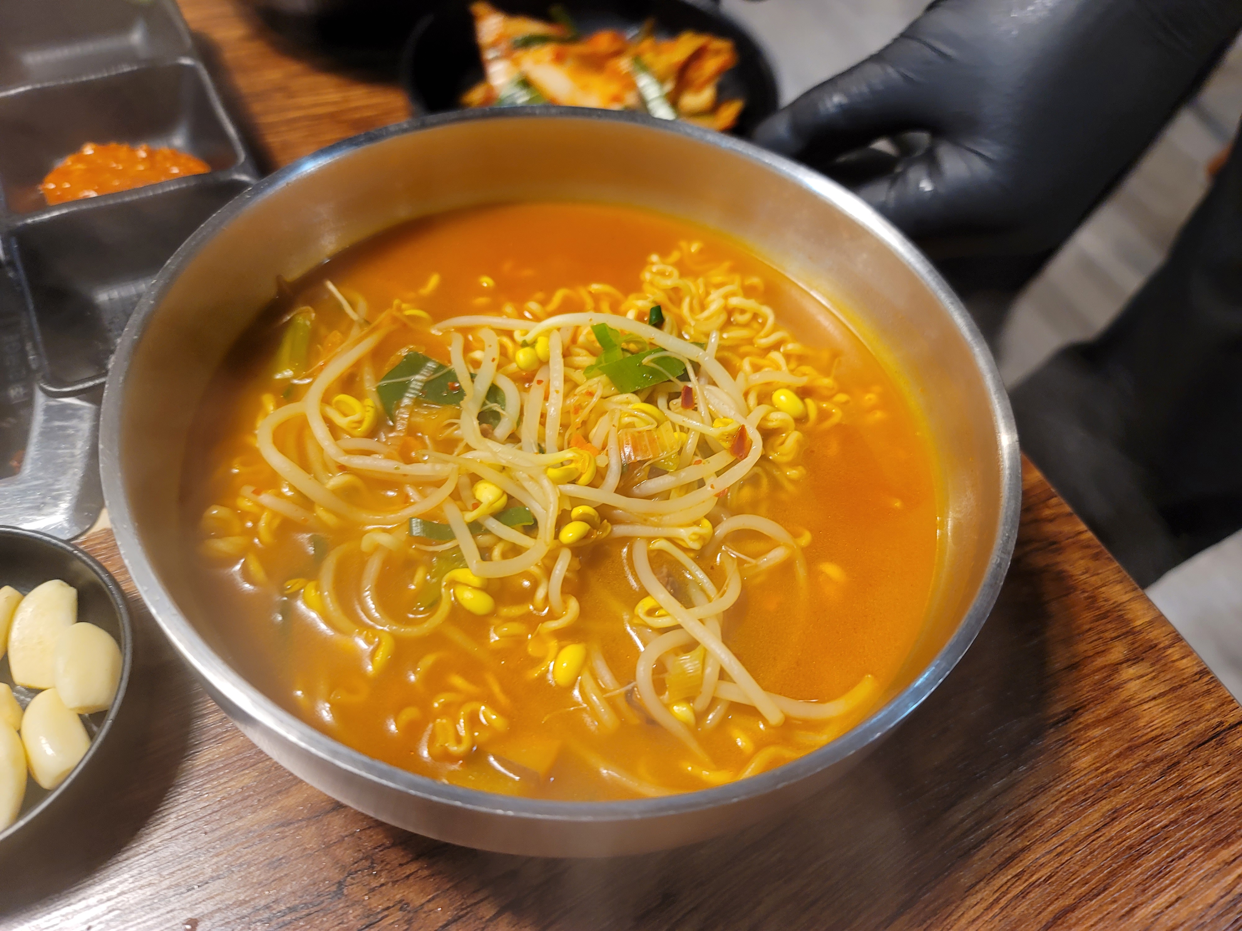 숙성우대갈비 해장라면