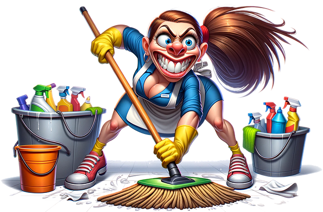 가사노동하는 여성