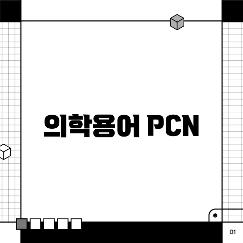 의학용어 PCN