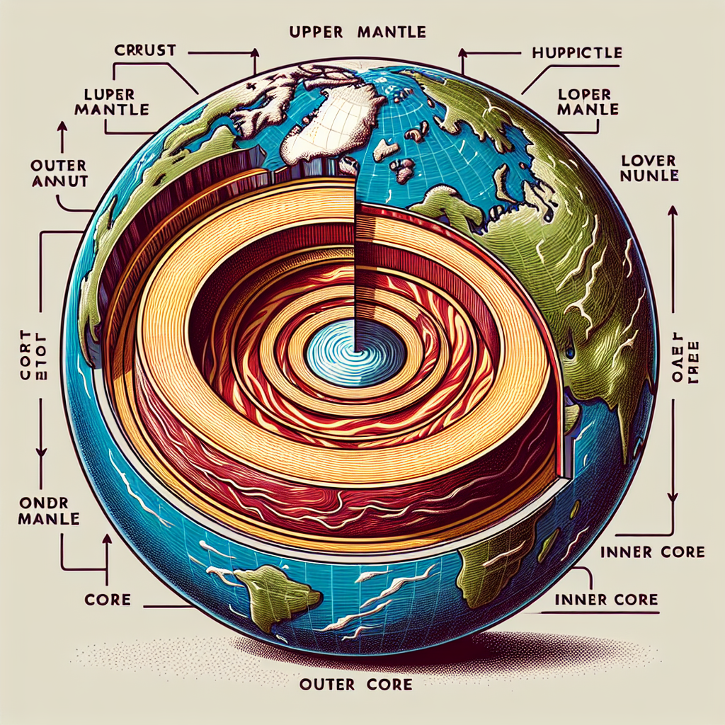 지구 내부 구조: