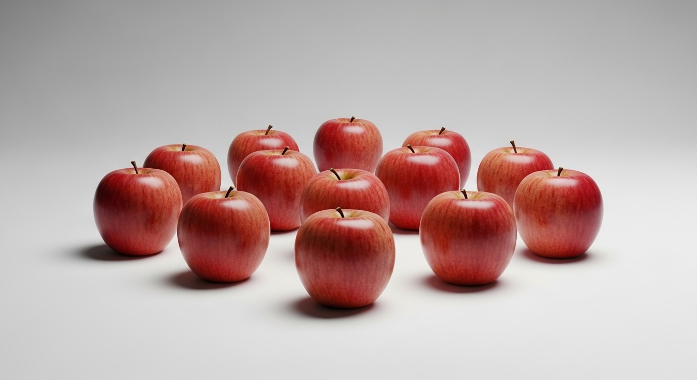 아시아 사과 – 균형, 정성, 저장성의 미학