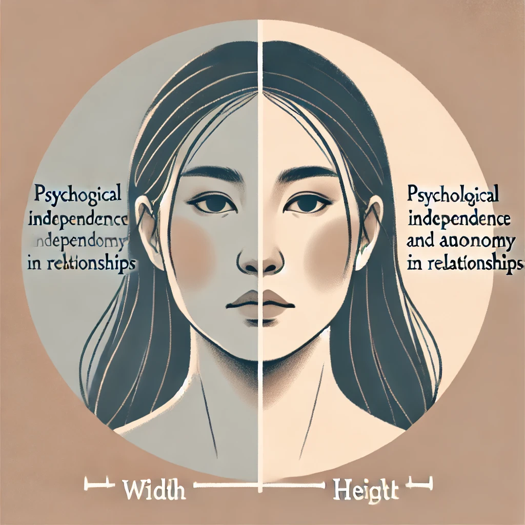 심리적 독립 욕구와 관계에서의 자율성