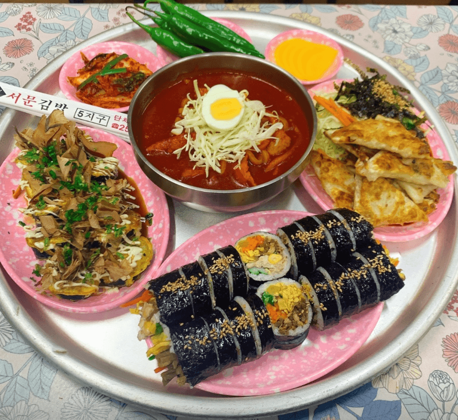 생생 정보통 맛집오늘방송 오코노미 김밥